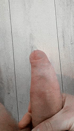 Cumshot King: Thick, Uncut Cock Selfshot'