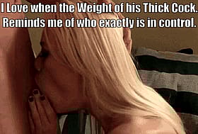 Blowjob Babe: When the Weight of His Thick Thighs Meets Me'