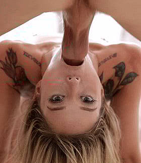 Blowjob Queen Gives a Sensual, Sweaty, and Satisfying Blowjob'
