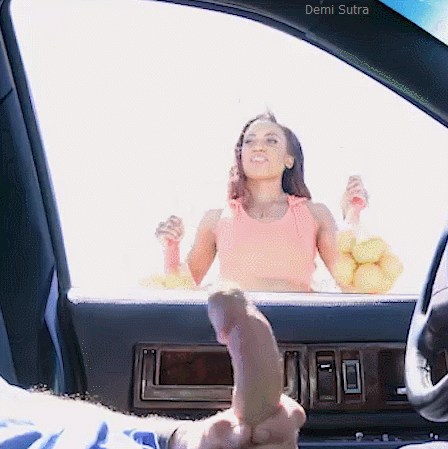 Brown Bunnies Handjob in a Car picture 1 of 1