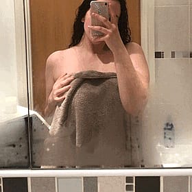 Babes with Big Tits Take Selfshots in the Bathroom'