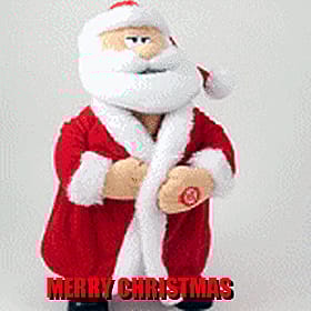Merry Fucking Christmas: A Funny Santa Claus Stuffed Animal'
