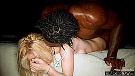 Blonde BBC Whore Gets Hardcore Interracial Fucking'