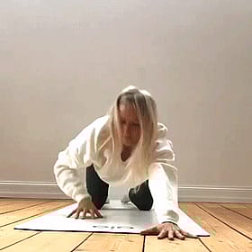 Butt Stretching Yoga: Face Down, Ass Up'