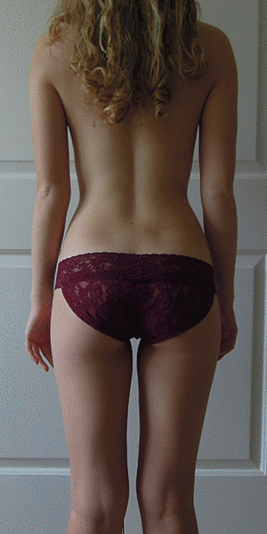 Blonde Babe in Lingerie: Dressed Undressed Funny Hot picture 1 of 1