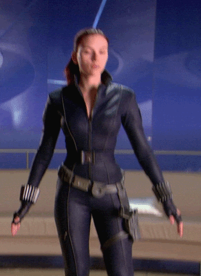 Black Widow's Sultry Stroll: A Spy's Steamy Adventure picture 1 of 1
