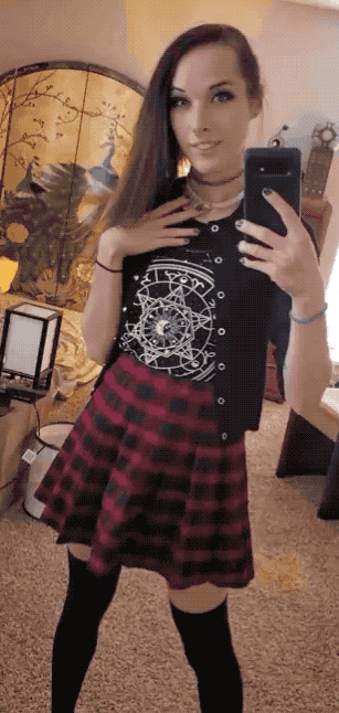Girlfriend Gets Naughty in Bedroom picture 1 of 1
