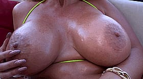 Big Tits, Oiled Pussy: A Sizzling Sensual Experience'