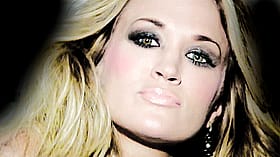 Carrie Underwood's Hot Non-Nude Wink: A Celebrity's Sultry Gaze'