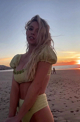 Blonde Babes on the Beach: Celebrity Edition'