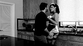 Maid in the Kitchen: A Steamy Encounter'