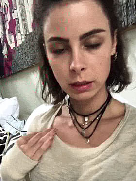 Lena Meyer's Sultry Seduction: A Celebrity's Steamy Encounter'