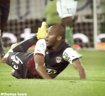 Thomas Toure's Dick Slip: A Celebrity's Steamy Football Moment picture 1 of 1