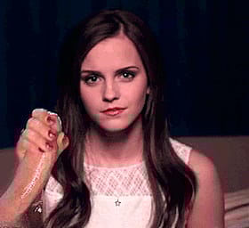 Emma Watson Gets a Handjob from a Hot Chick'
