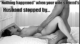Cheating Wife Gets Caught in the Act: Missionary Position Captioned'