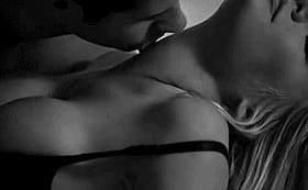 Babes with Big Tits: Girlfriend Gets Non-Nude Kiss'