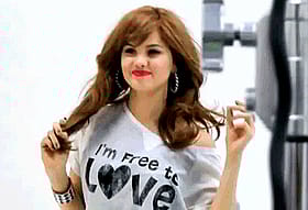 Babes, Celebrity, Hot: I'm Free to Love'