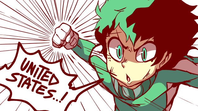DDLG: Sexy Cartoon Boy Punching Himself in the Face picture 1 of 1