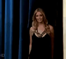 Blonde Celebrity Babes Walking Naked on TV'