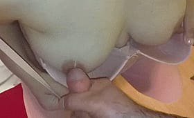 Amateur Bra Cumshots: Tits and Teasing'