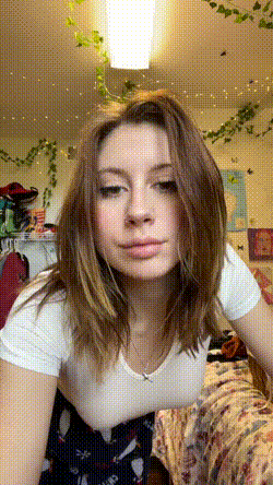 Amateur Brunette Teen with Big Tits Goes Braless picture 1 of 1