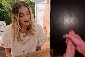 Margot Robbie's Cumshot: A Sneak Peek at Her Sexy Masturbation Scene'