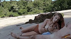 Beach Handjob: A Sizzling Sexy Experience'