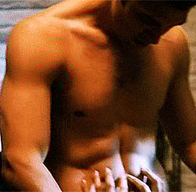 Hardcore Hunk Gets His Nuts Handled'