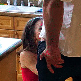 Caught in the Act: Teen Blowjob'