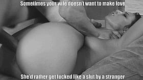Cheating Wife Gets Fucked Like A Slut By Cuckold'