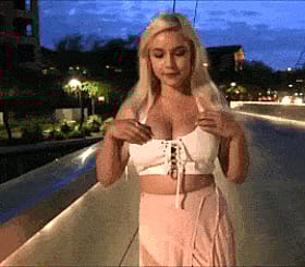 Amateur Big Tits: A Sizzling Hot Night on the Town'