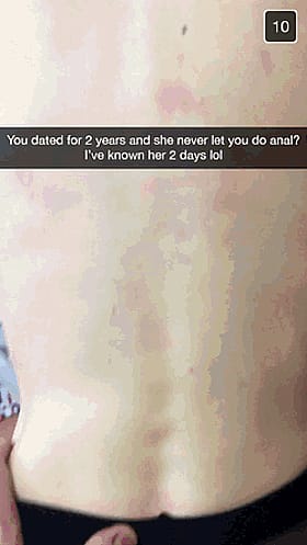 Cheat on your girlfriend with this Snapchat slut'