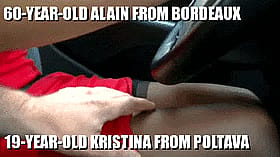 Old Man Groping Teen: Kristina from Portland'