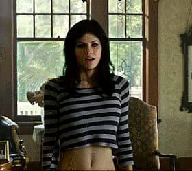 Brunette Celebrity in Non-Nude Scene'