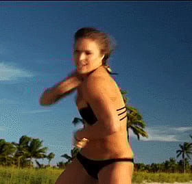 Babes in Black: Athletic Celebrity's Sizzling Slide Show'