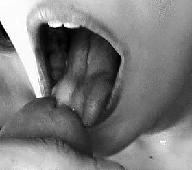 Open Mouth Cum Treat: Hardcore Closeup View of Mouth Cum Shot'