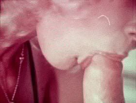 Blonde Blowjob Babe Gives Vintage Vibe'