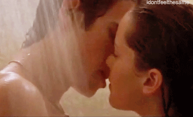 Sexy Shower Fun: Two Hot People Kissing in the Shower picture 1 of 1