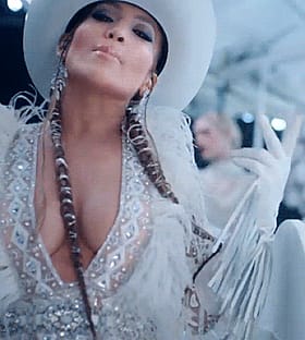 Jennifer Lopez's Wild White Cowgirl Outfit: A Sexy Celebrity Look'