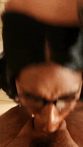 Get Your Blowjob On: Interracial Face Fucking with an Ebony Queen'