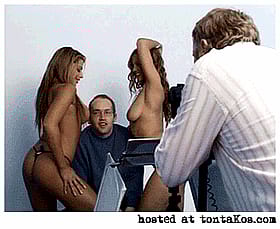 Boobs Licking Surprise: Hosted at SexxyGirlfriends'