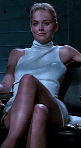 Celebrity Sexy Slip: Sultry Sitting in a Chair'