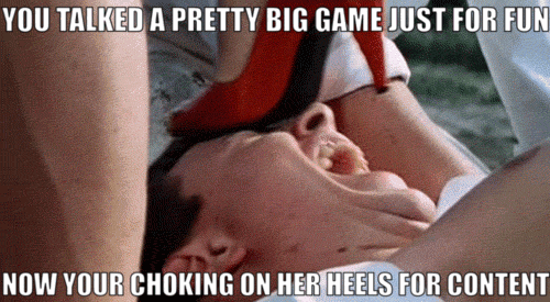I needed a pretty big game just to grasp on her heels picture 1 of 1