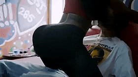 Black Booty Babe Gets Pounded'
