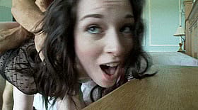 Brunette Teen Gets Naughty'