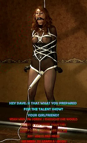 Hey Dave, Is That What You Prepared for the Talent Show? Your Girlfriend?'