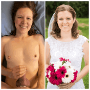 Bride Gives Handjob to Amateur picture 1 of 1
