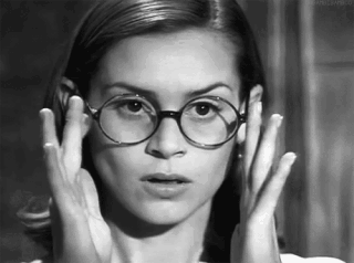 Blushie Celebrity Gets Naughty in Glasses picture 1 of 1